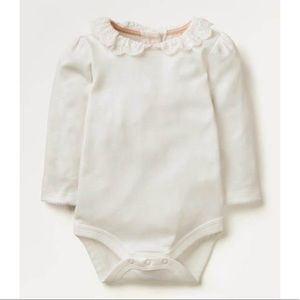 Baby Boden Lace-collared Bodysuit